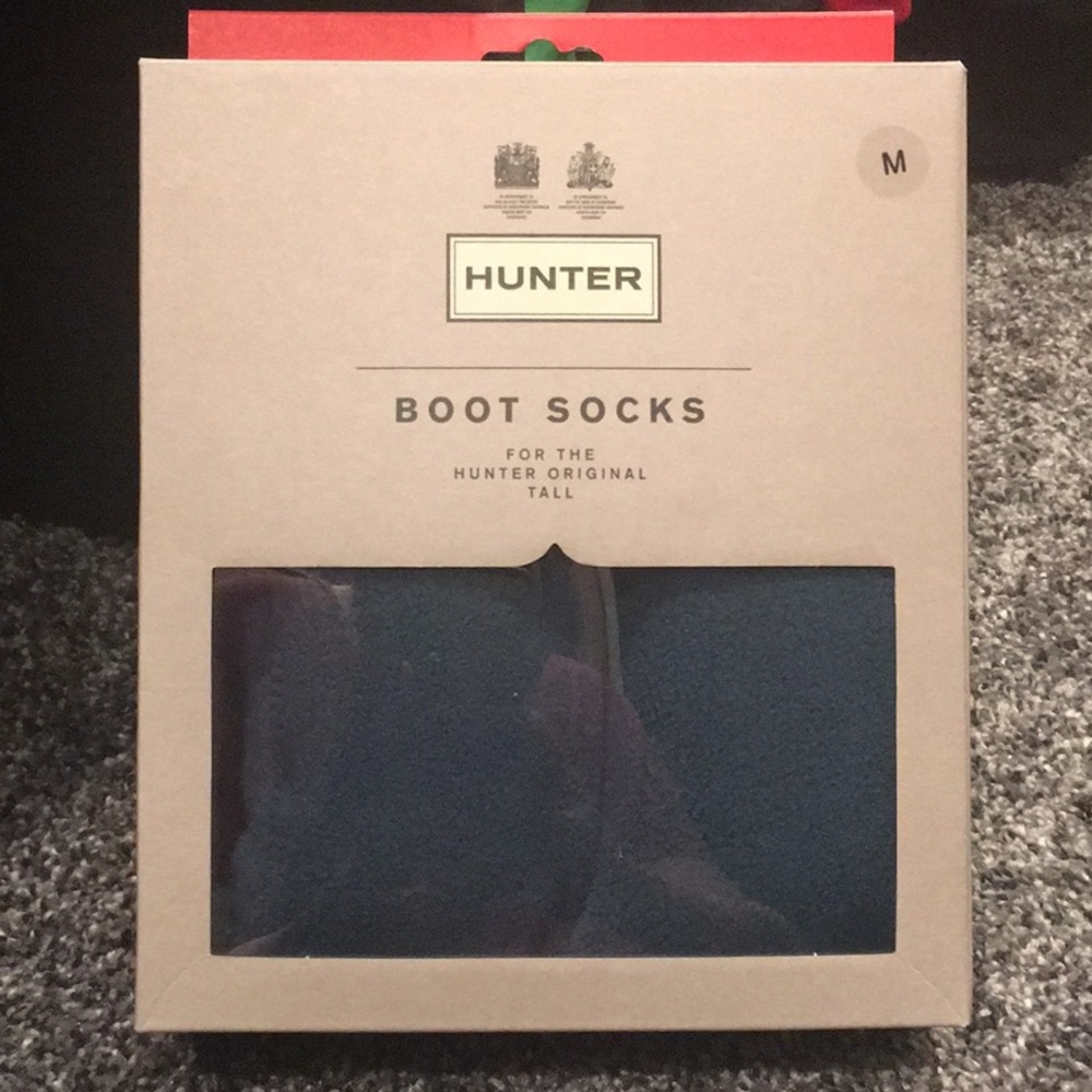 Brand New In Box Hunter Boot Socks